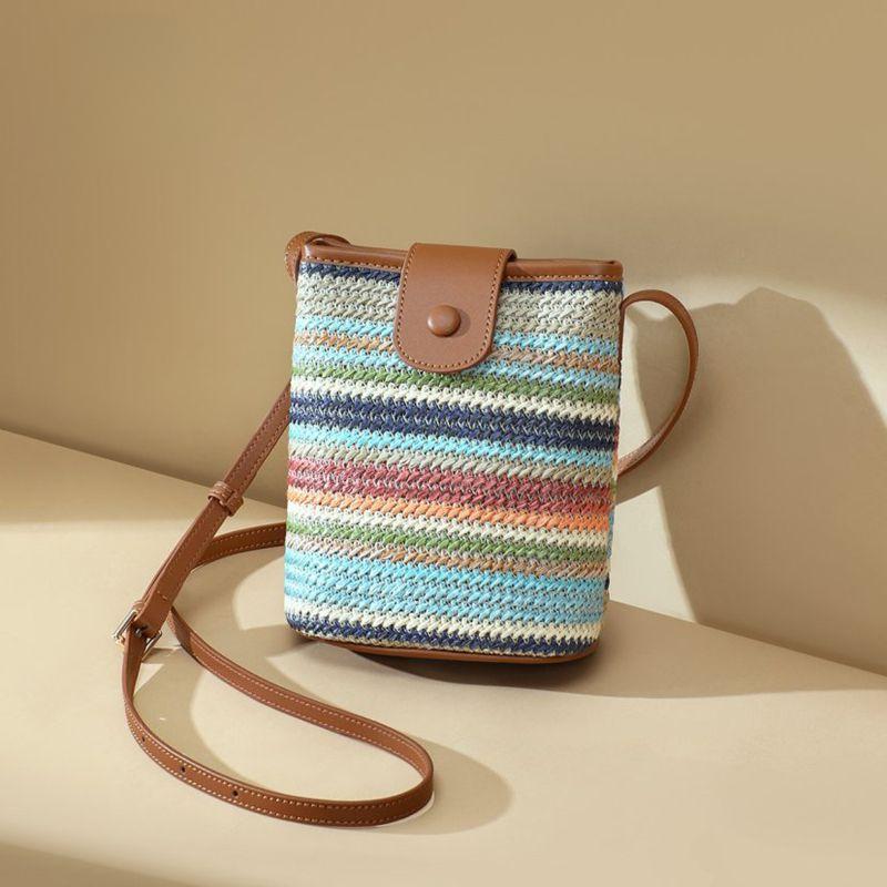 Borsa porta telefono casual da donna con tracolla regolabile