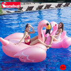 Rose Gold Flamingo Pool Float
